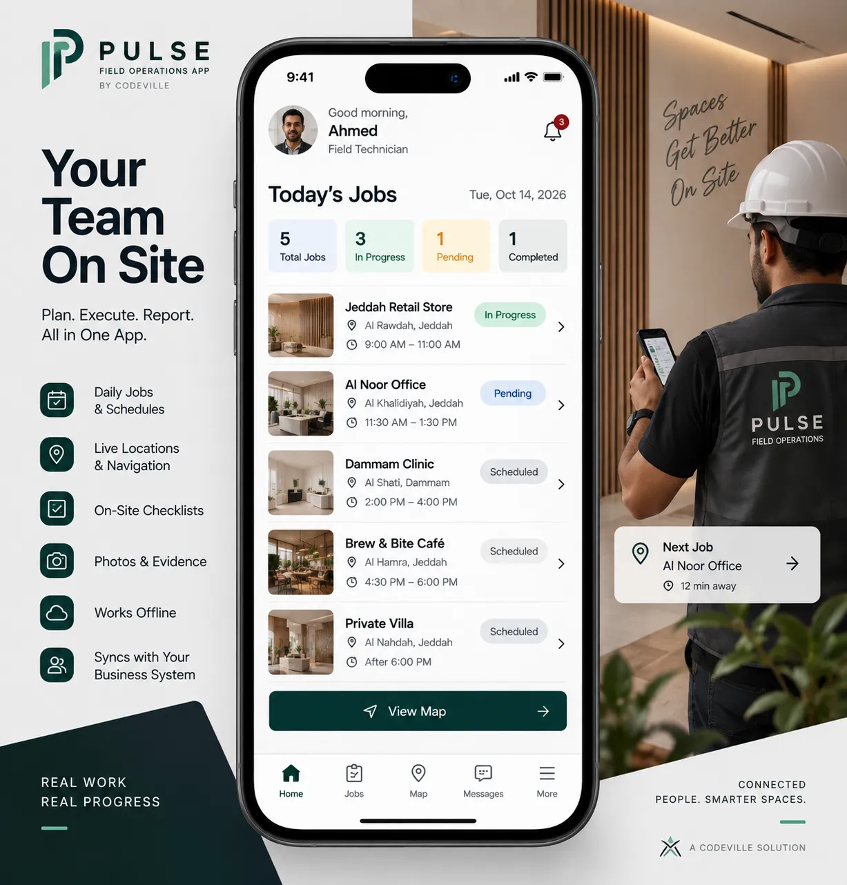 PULSE mobile field operations application